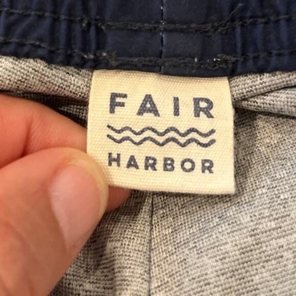 Fair Harbor Anchor's Athletic Fit Shorts XL Performance Quick Dry Drawstring - Picture 3 of 7